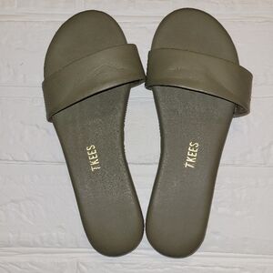 TKEES Olive Green Women's Sandals